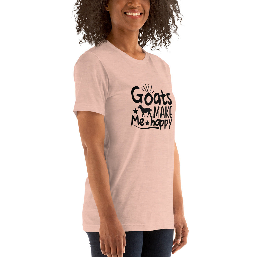 Goats Make Me Happy T-shirt