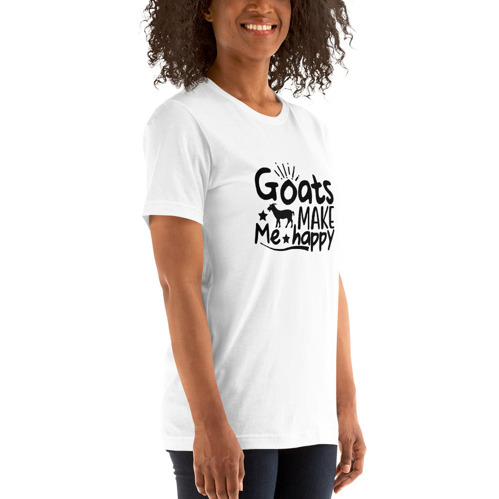 Goats Make Me Happy T-shirt